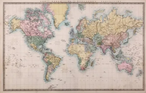 Cartografia: continentes, oceanos e mares. Ênfase na Europa, Ásia, Oceania e Antártida 4