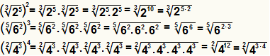 Potencia de raiz 6