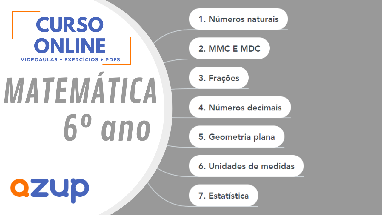 Matemática 6 ano prova