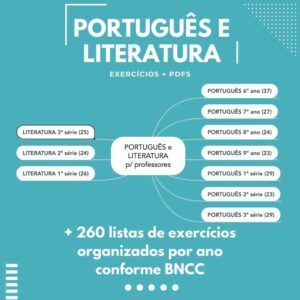 Português e literatura para professores