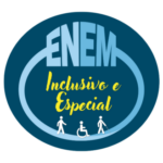 Logotipo do grupo de Enem Inclusivo e Especial 2024